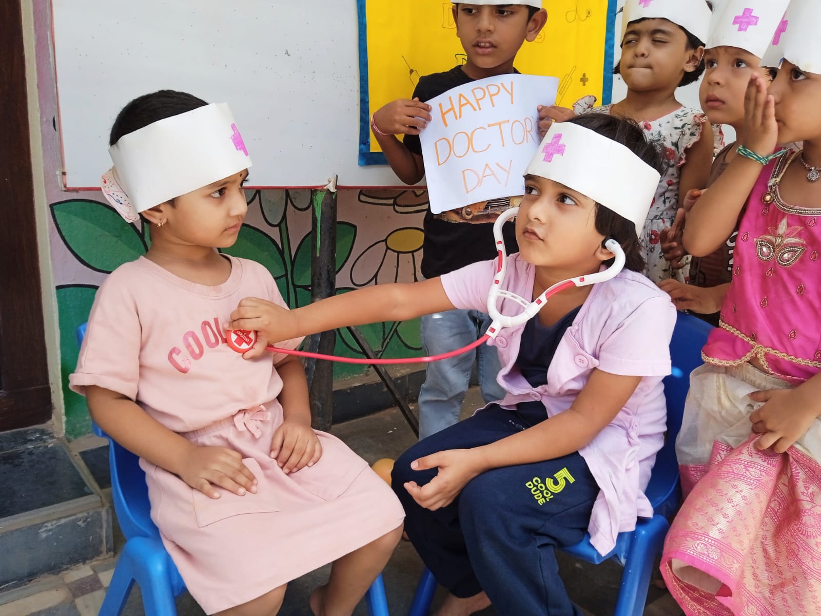 Caring Teacher-child interactive games