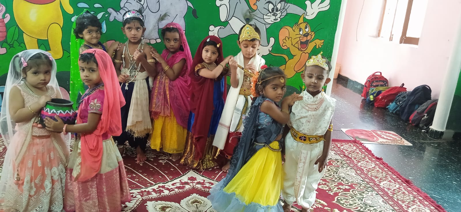 Creative activities and group celebrations